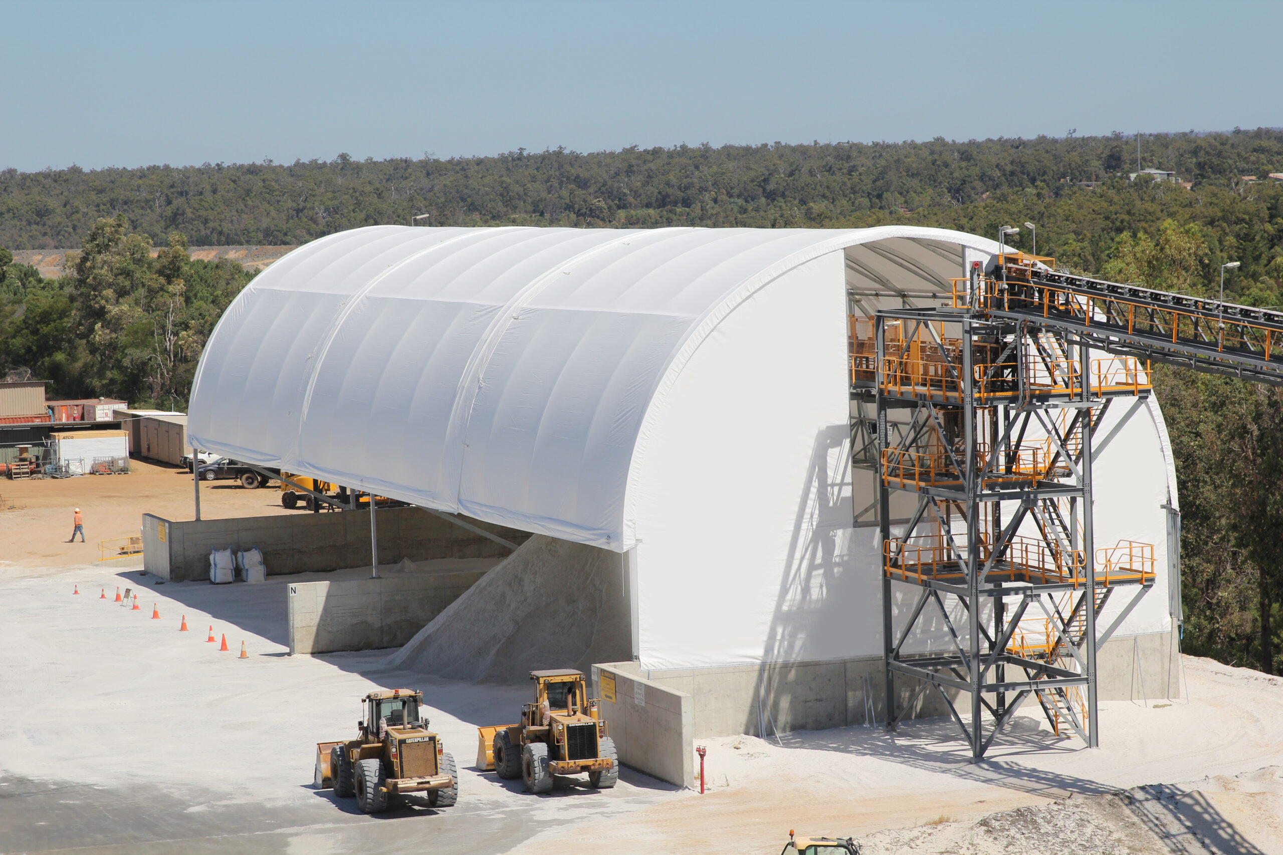 Curved Steel Structure