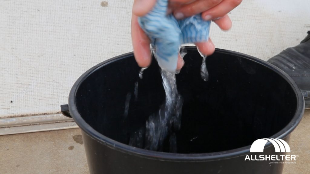 image showing cleaning the shelter