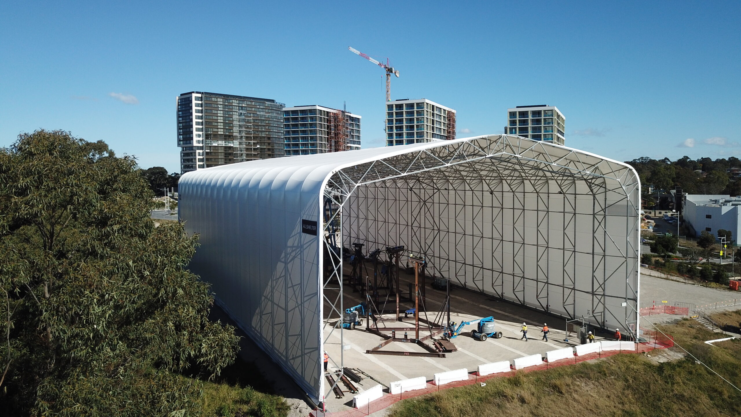 Portable Fabric Shelter