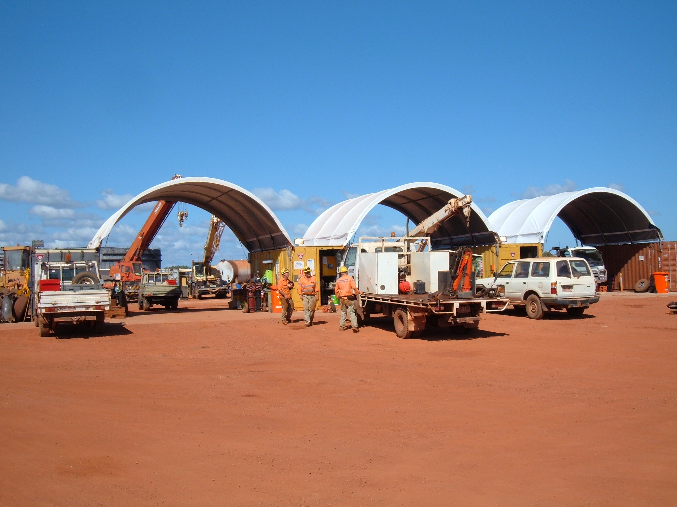 Temporary Shelter for Construction Projects