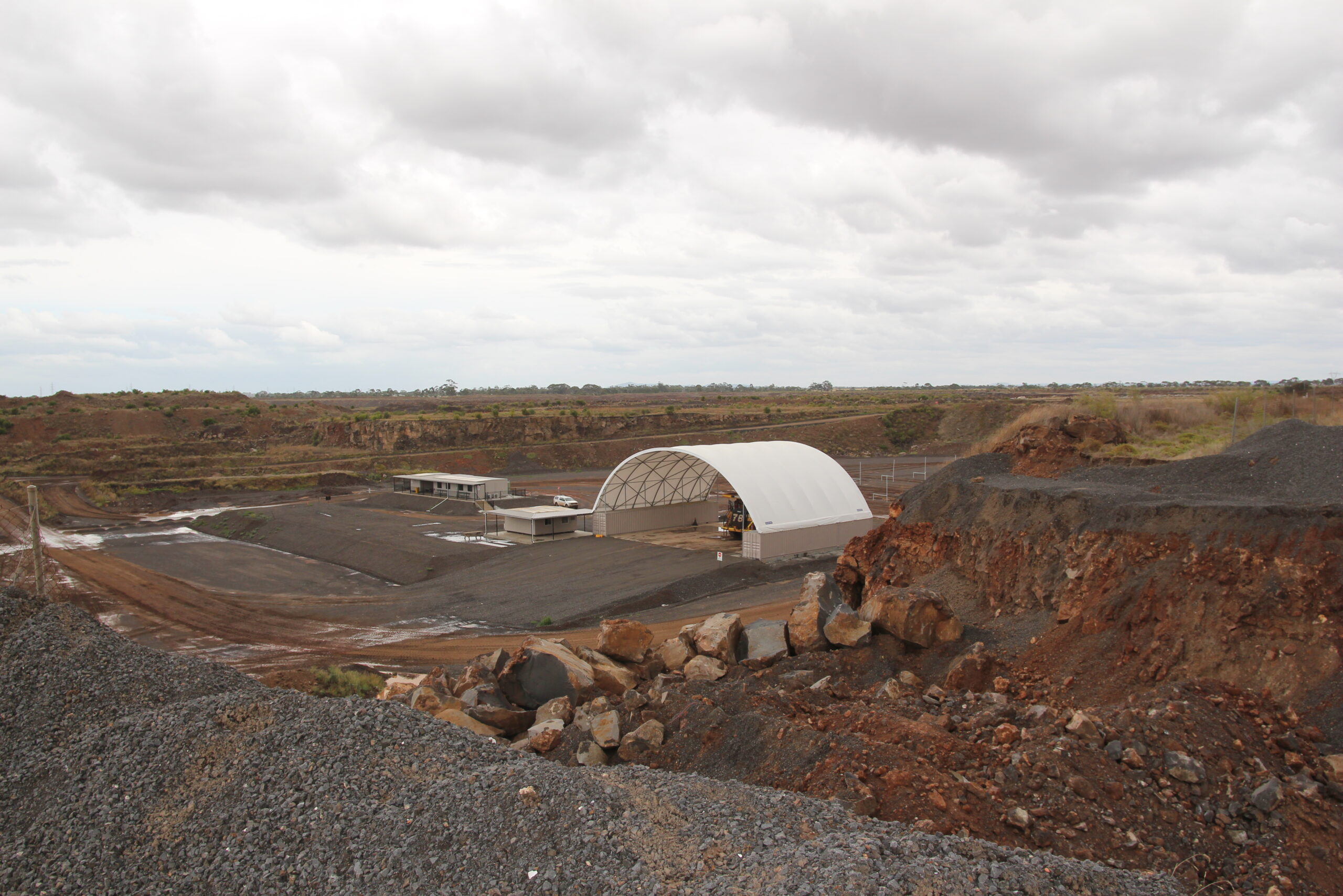 Cyclone Preparation: Protect your assets with fabric shelters