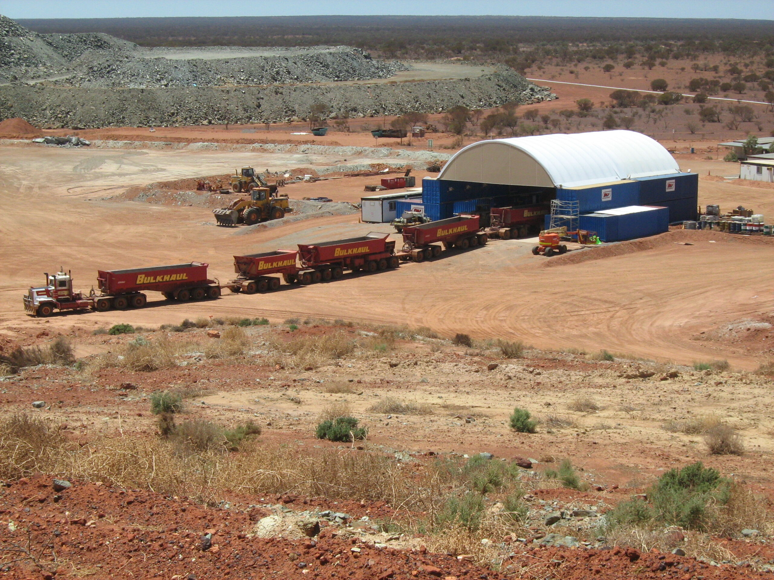 Protecting industrial mining equipment.