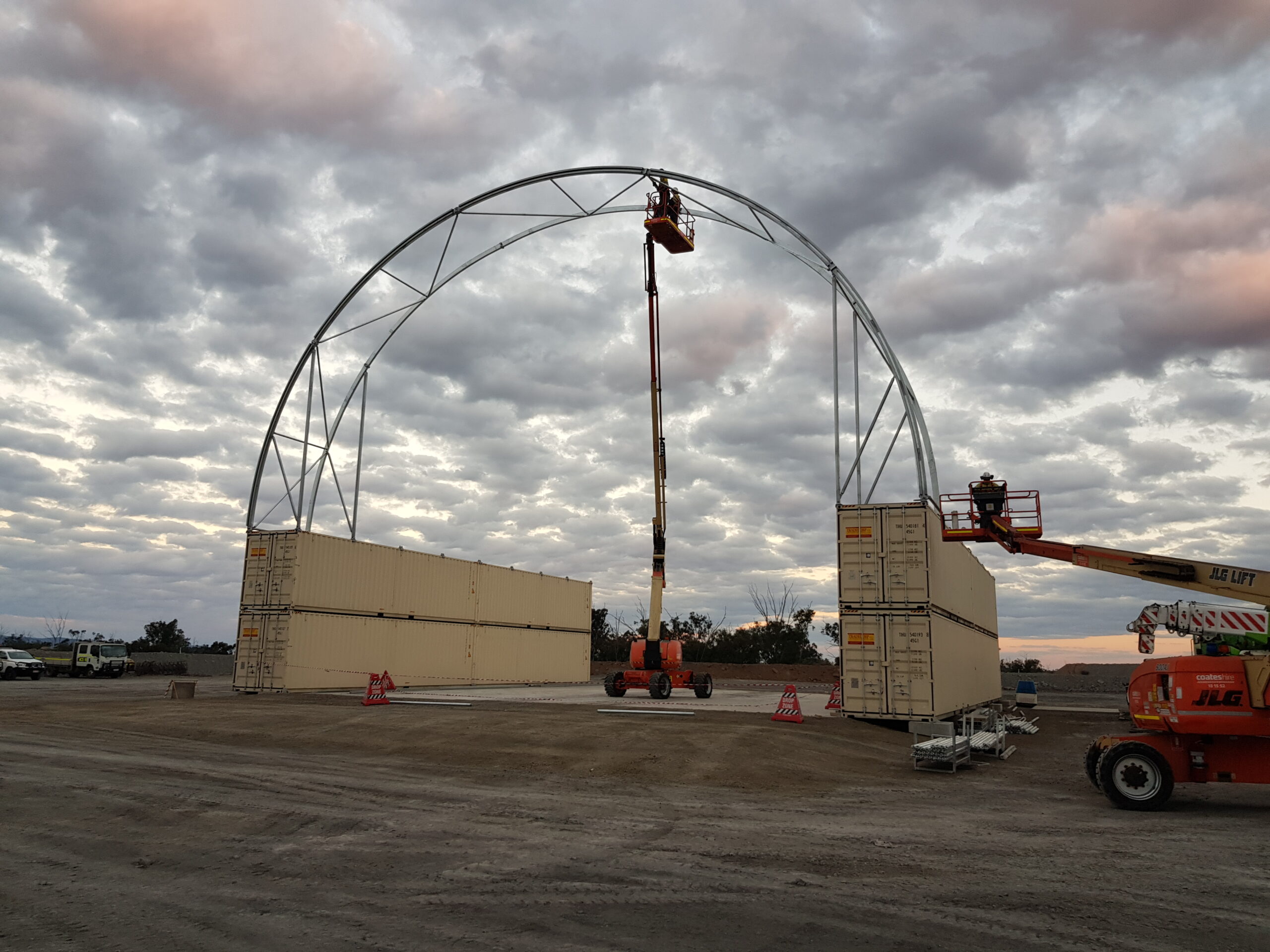 Curved Steel Structures ongoing project